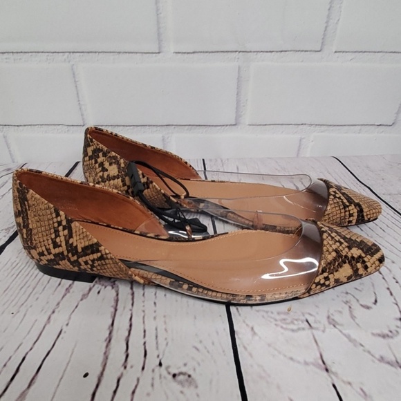 ZARA | VINYL BALLET FLATS - Picture 5 of 6